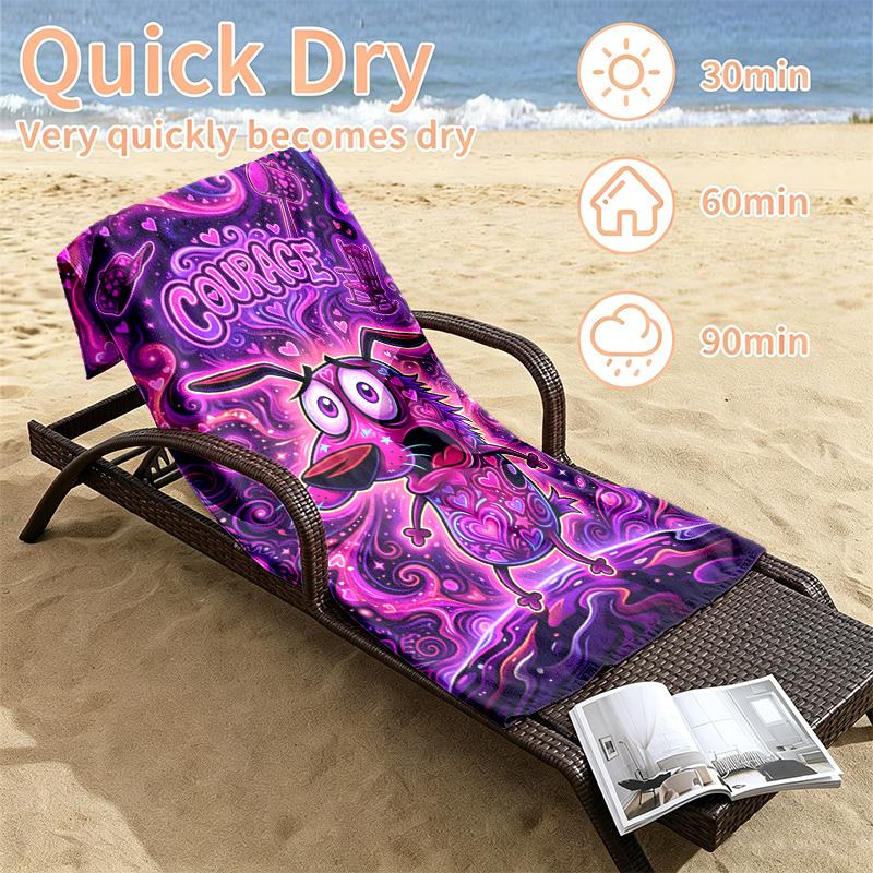 Brave Dog Beach towels also serve as bath towels summer essential a musthave for the outdoors the beach and the pool