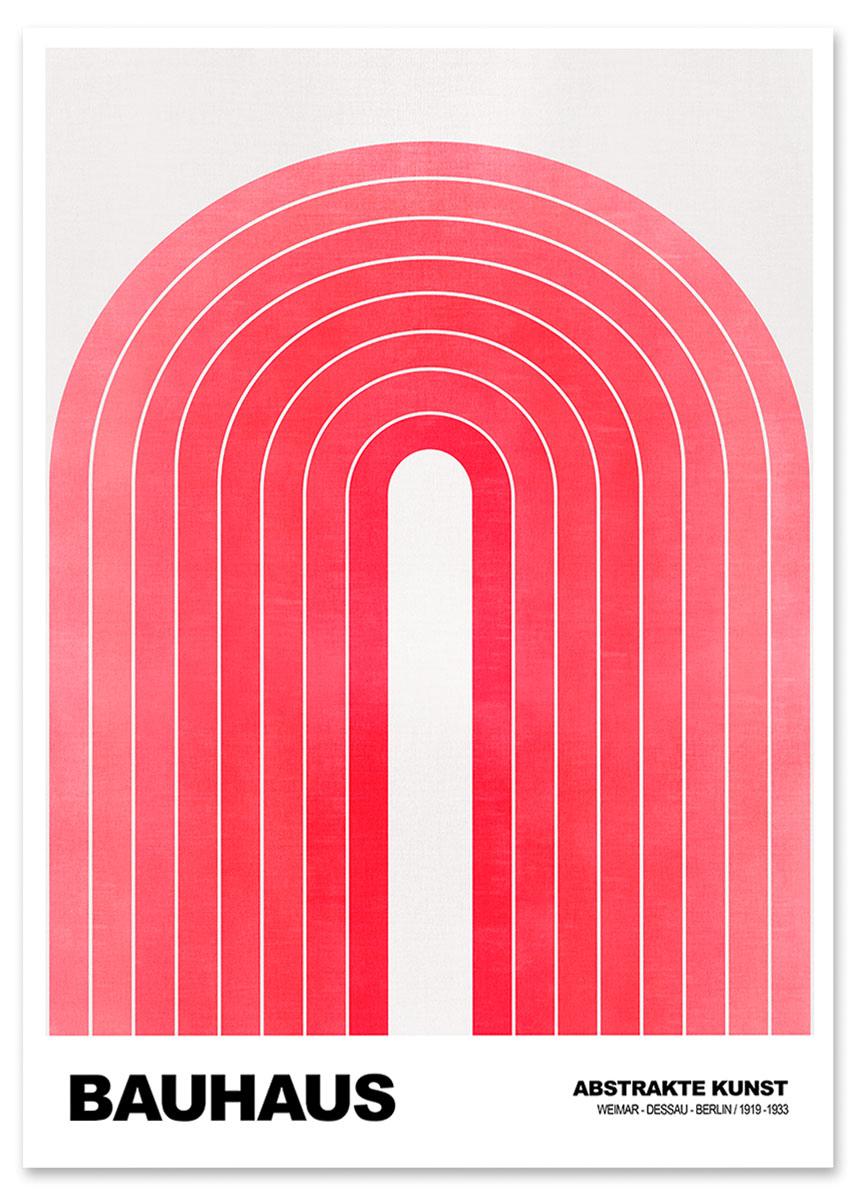 

Plakat bauhaus tęcza 30x40 cm