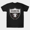 Męska Czarna Koszulka z Nadrukiem Vintage Oakland Raiders - Stilldark #18 Nadruk na Papierze Transferowym Bez Cięcia Bawełniana Koszulka