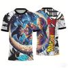 Dragon Ball Goku Vegeta Anime Print T-shirts Casual Short Sleeve Tees  Kids Fashion Streetwear Family Matching Outfits
