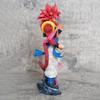 Seven Dragon Balls Super Saiya People Super Four Understanding Jita Sun Wukong Special Effect Anime Hand Made Model Ornament