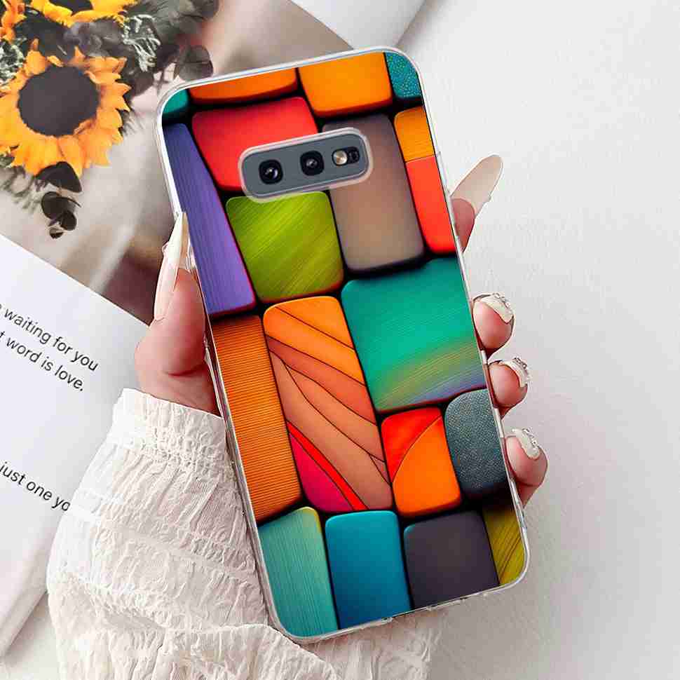 For Samsung Galaxy S10e Case SM-G970 Fashion Bow Flower Soft Silicone TPU Cover For Samsung S10e S10E SM-G970F 5.8" Phone Casing
