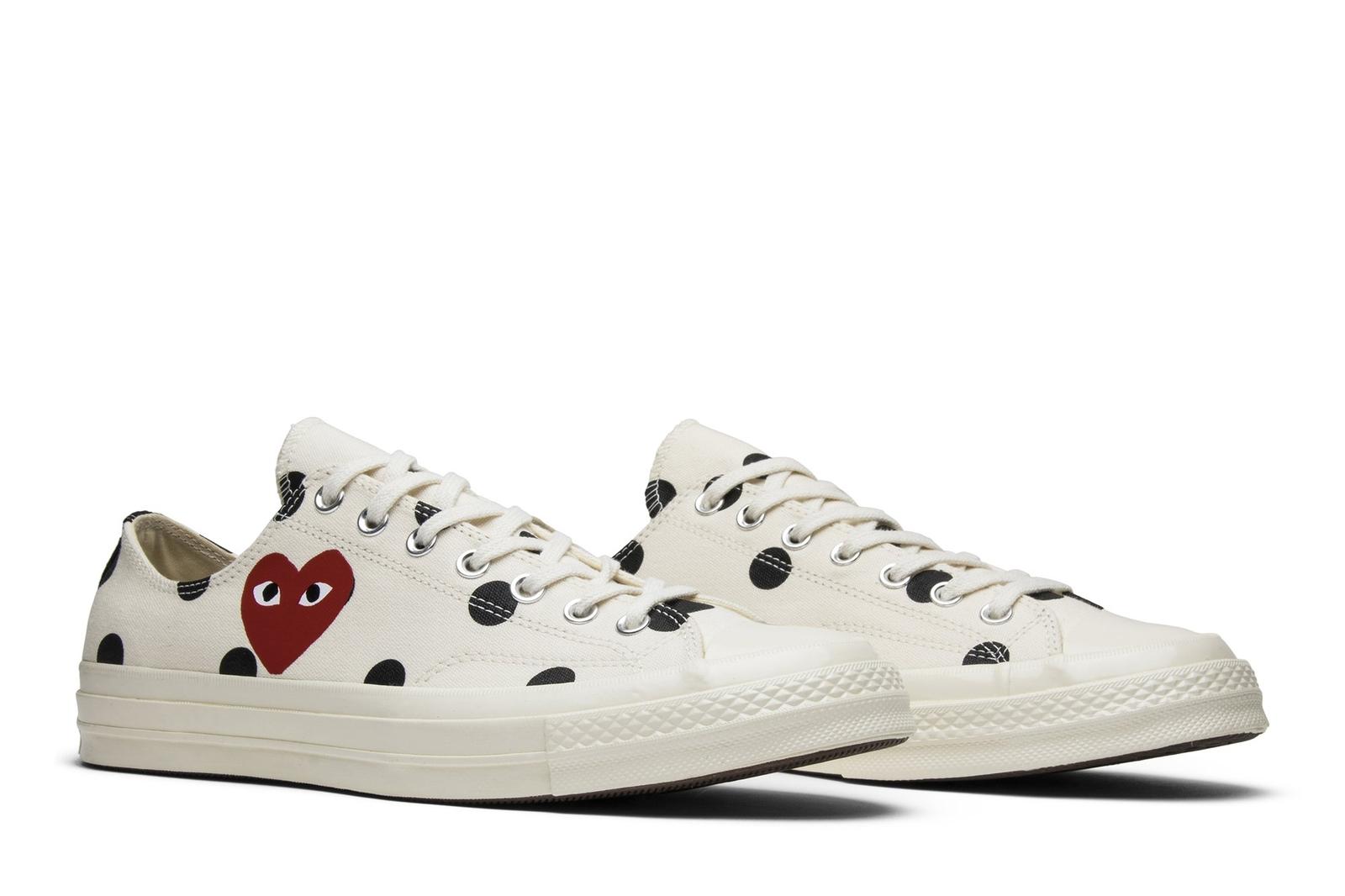 Converse Comme des Garçons x Chuck Taylor All Star Low Polka Dot 157249C 37.5
