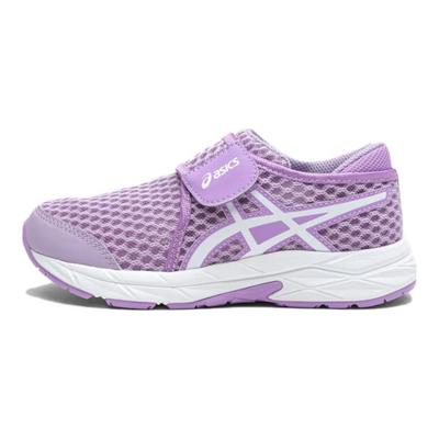 Kids Contend Series Synthetic Leather Fabric Lightweight Breathable Low-Top Running Shoes Kids Sneaker Purple 1014A307-500