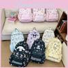 Cartoon Backpack With Nylon Material For School Students And Commuters