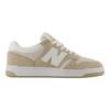 Baskets - NEW BALANCE - BB480LV1 Beige - Talon Plat - Lacets - Mixte