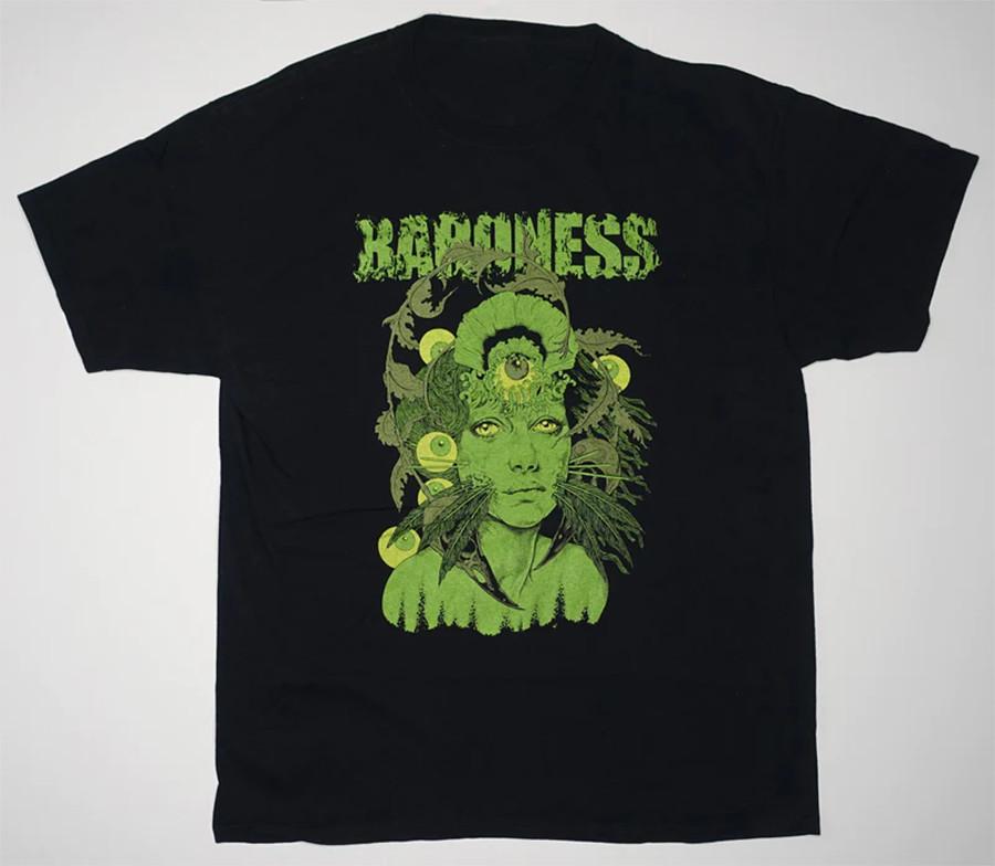 Baroness Band Gift For Friends Black T-Shirt Cotton All Size Unisex T-Shirt S