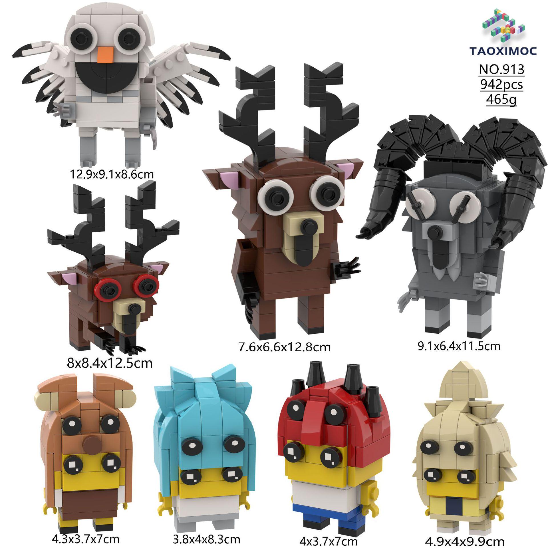 99 ночей в лесу: Серия Fangtouzai - Набор из 8 строительных блоков