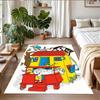 Crystal Velvet Rug Soft Non Slip Indoor Floor Mat Home DecorPippi Longstocking