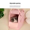 Wakytu British Pet Carrier: Large Capacity Cat/Dog Crossbody Bag, Breathable & Comfortable Handbag