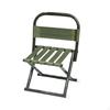 SpaceSaving Fishing Stool with Supportrest Foldable Folding Seat Sturdy Portable Seating for