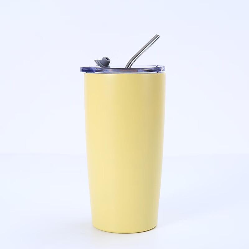 Stainless Steel Insulated Straw Coffee Tumbler