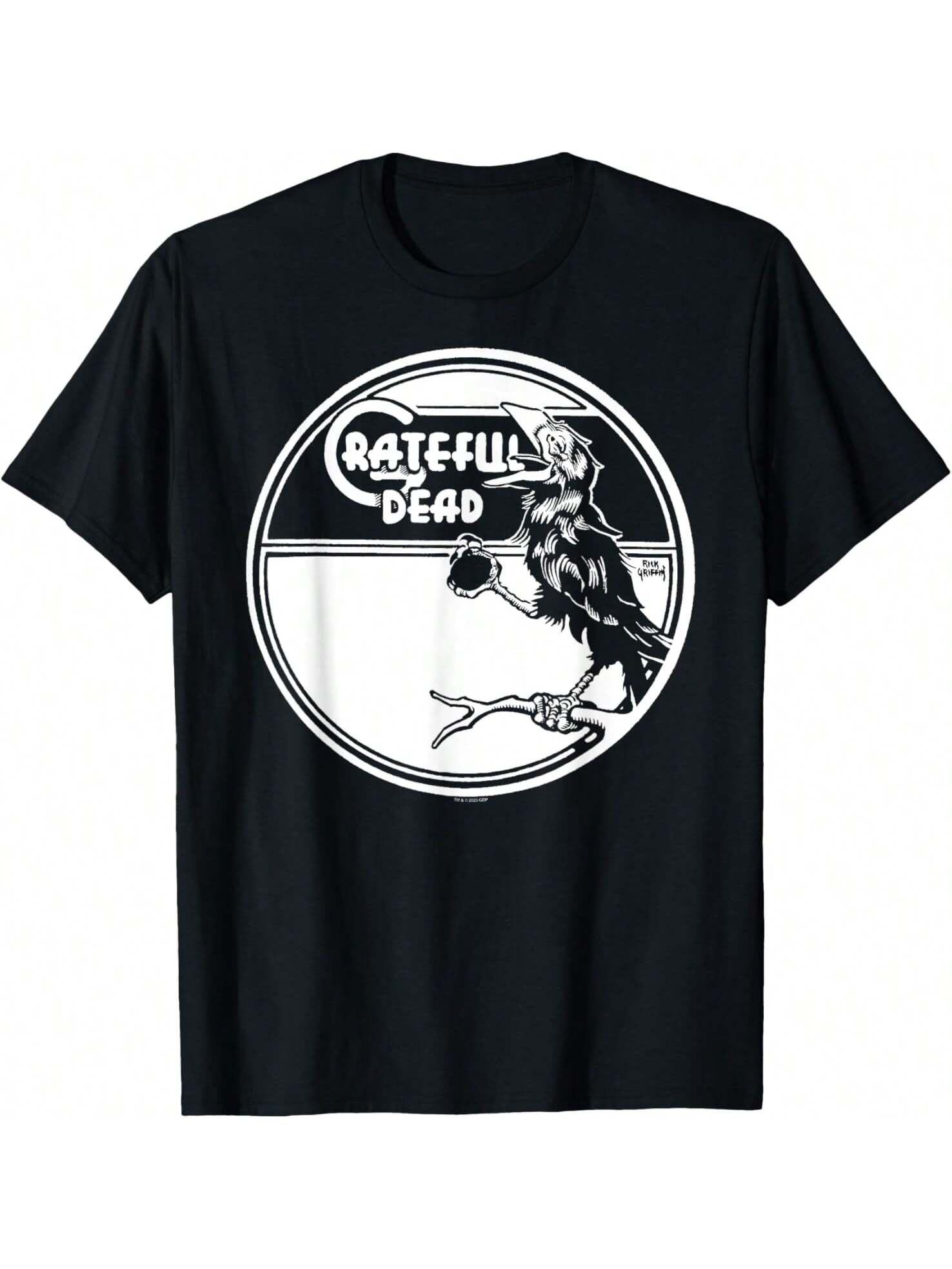 

Винтажная футболка группы Grateful Dead Wake Of The Flood с лейблом Crow XXXXXL чёрный