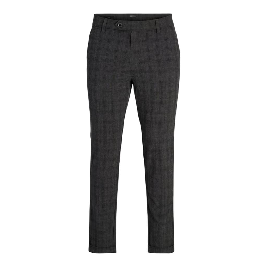 Jack And Jones Mens Marco Plaid Slim Chinos