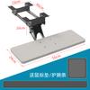 Ergonomic Keyboard Stand with Sliding Drawer Mouse Tray Desk Extension Rotating Support Arm for Home Office Computer Desk