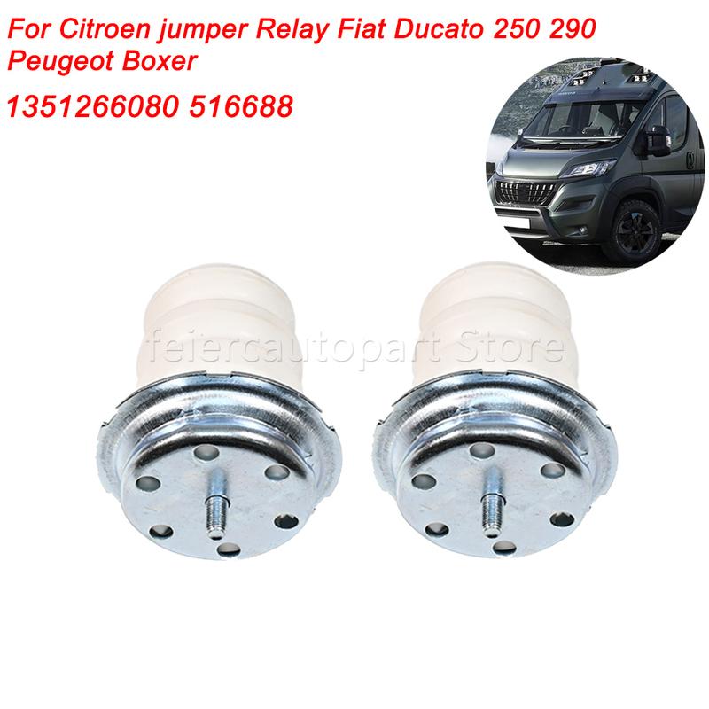 For Citroen jumper Relay Fiat Ducato 250 290 Peugeot Boxer Rear Rubber Spring Suspension Stop Bump Absorber 1351266080 5166.88
