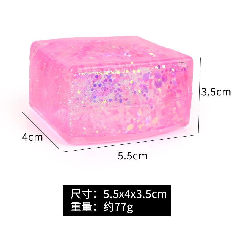 Squishy Aurora Maltose Balls Tofu Cubes Anti-Stress Stress Balls Adult Stress Relief Sensory Toys Irritability Autism Kids Gifts