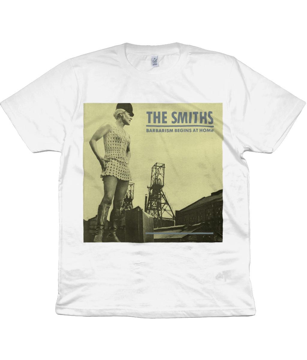 The Smiths - Barbarism Begins At Home - Великобритания 12 - 1985 - Органическая футболка Мужская Женская Футболки Топ 4XL