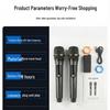 Wireless USB Microphone Duo Set for Home Use