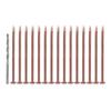 15Pcs Copper Nails Tree Stump Killers Stump Removal Spikes with 1 Drill Bit Nails for Slating Roofing Easy to Use