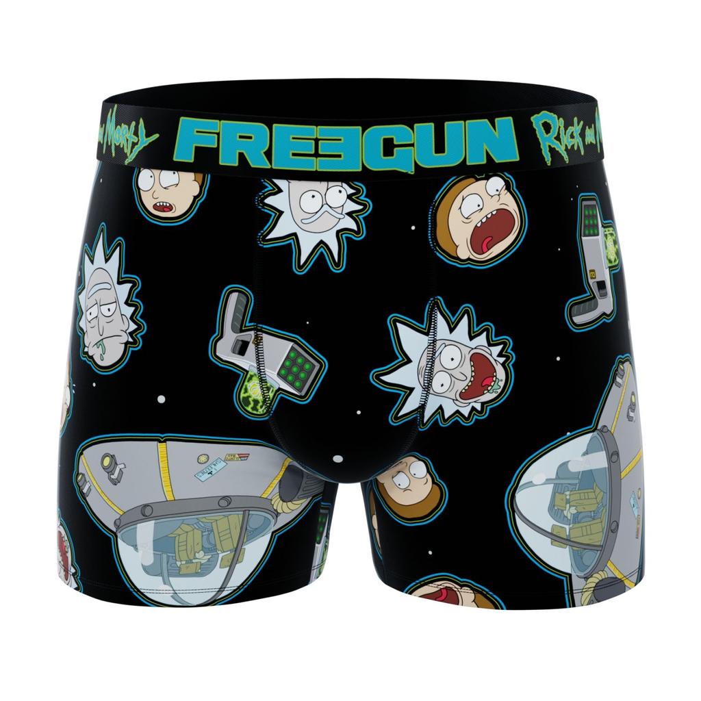 Lot of 4 Men's Boxers Rick and Morty G1