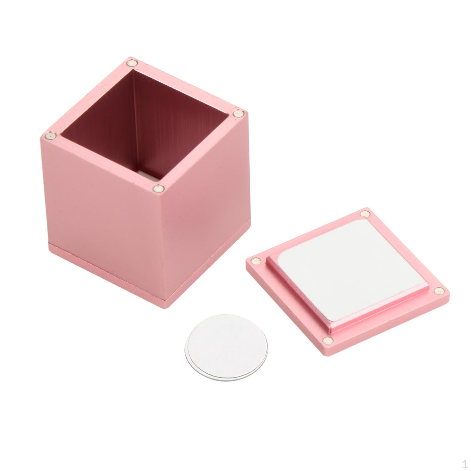 

Аксессуары для держателя мела, коробка для кия из алюминиевого сплава, чехол для практичного инструмента, бильярд розы красного