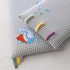 Yongyouwan All Cotton Rainbow Strip Removable Washable Kindergarten Children's Pillow