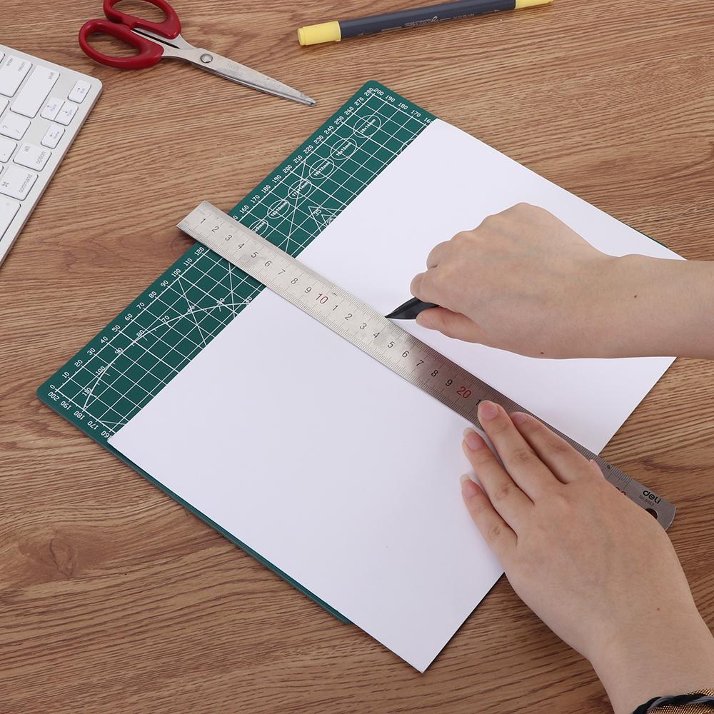 Self Healing Leather Card Craft School Supplies Paper Board Cutting Plate Cutting Mat A4 Grid Lines