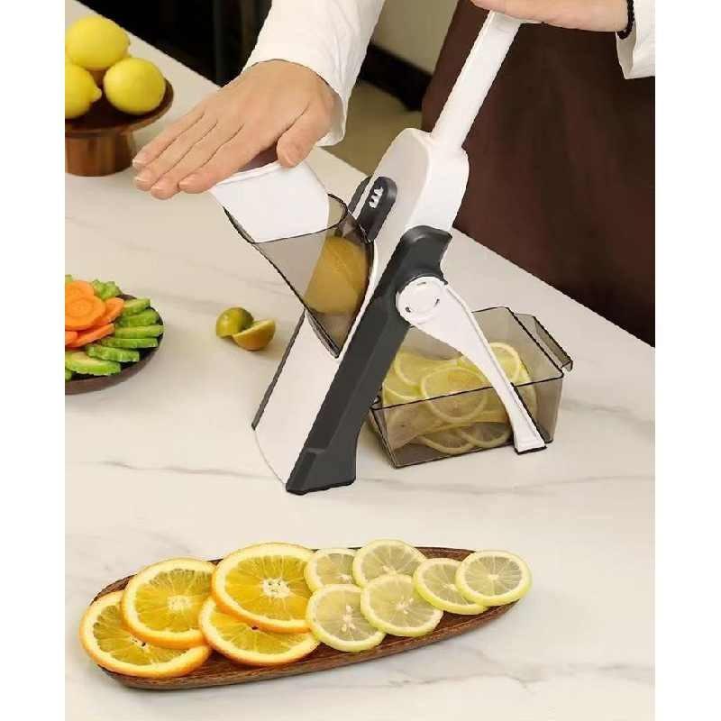 Vegetable Hand Pressure Cutting Machine Kitchen Tool Fruit Slicer Cutter Durable