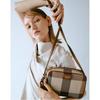 Daks Brown Big House Check Cross Bag Dcba2f681w2