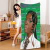 D-Doechii Microfiber Printed Beach Towel Mountain Climbing Yoga Beach Swimming Running Absorbent Soft Towel