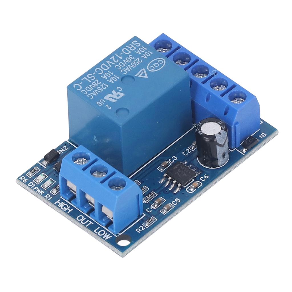 Water Level Controller Module Automatic Liquid Level Sensor Relay Board DC 12V for Pump