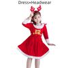 Girls Christmas Costume For Cosplay Cute And Lovely Princess Style European And American Fashion