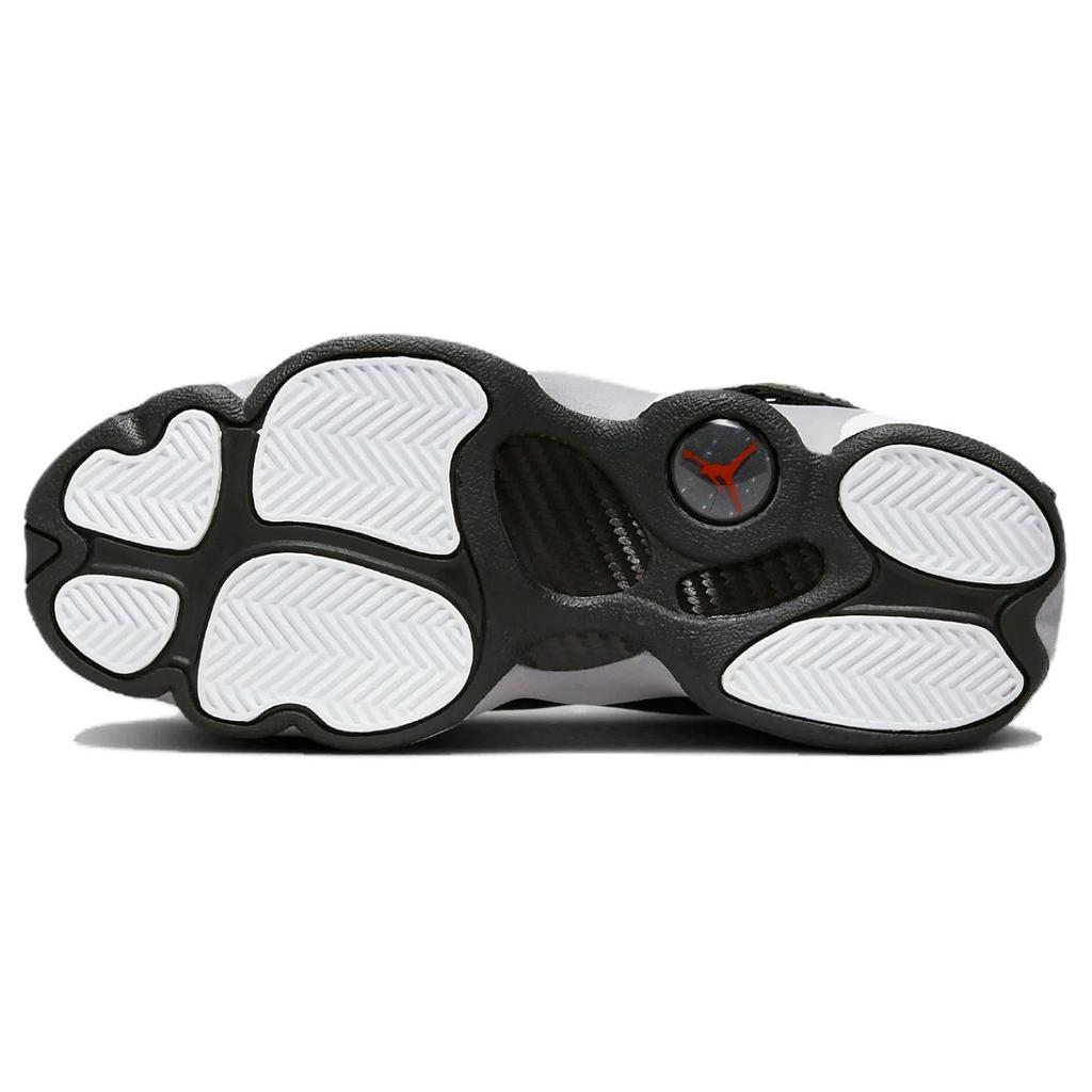 (GS) Air Jordan 6 Rings 'Black White Fire Red' Kids' FZ4186-010