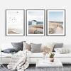 Calm Beach In the Reed Landscape Poster Print Grass Archipelago Canvas Art Painting Seascape Picture Living Room Wall Decoration No Frame