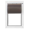 Pet Door, Large, with Double Magnetic Flaps and Metal Frame, Strong and Weatherproof Dog Door for Interior and Exterior Doors, Easy To Install, Easy