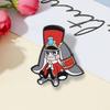Honkai: Star Rail Pom-Pom Conductor Enamel Pin – Galaxy Adventure Souvenir Badge