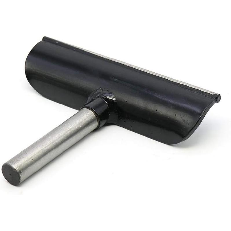 5.9 Inch Lathe Tool Rest Woodworking Lathe T Type Tool Post Round Handle Tool Post For Wood Turning Lathe Turning Tool Rest