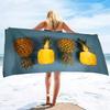 Pineapple Beach Towel ,Lightweight Microfiber Absorbent Quick Dry Sand Free Blanket Towels,Soft Pool Travel Bath Swim Towels