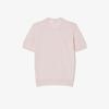 [lacoste] Women's Light Cotton Short-Sleeve Sweater AF5025-56GADY