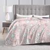 Pink Cinnamoroll  Blanket Fleece Textile Decor Cute Cartoon  Multifunction Ultra-Soft Throw Blanket for Home Travel Bedspread