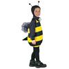 Honeybee Costume Bees Antenna Headband Cap Bumble Bees Wing Tunics 3pcs Bees Costume Kit for Halloween Cosplay Party