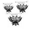 Hollow Out Candy Basket Creative Fruits Plate Bowl Funny Halloween Spider Web Basket  Kids Gift