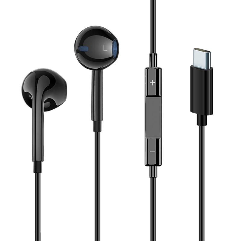Typ-C Kopfhörer mit Fernbedienung für Vivo, Huawei, Samsung, Xiaomi, Oppo