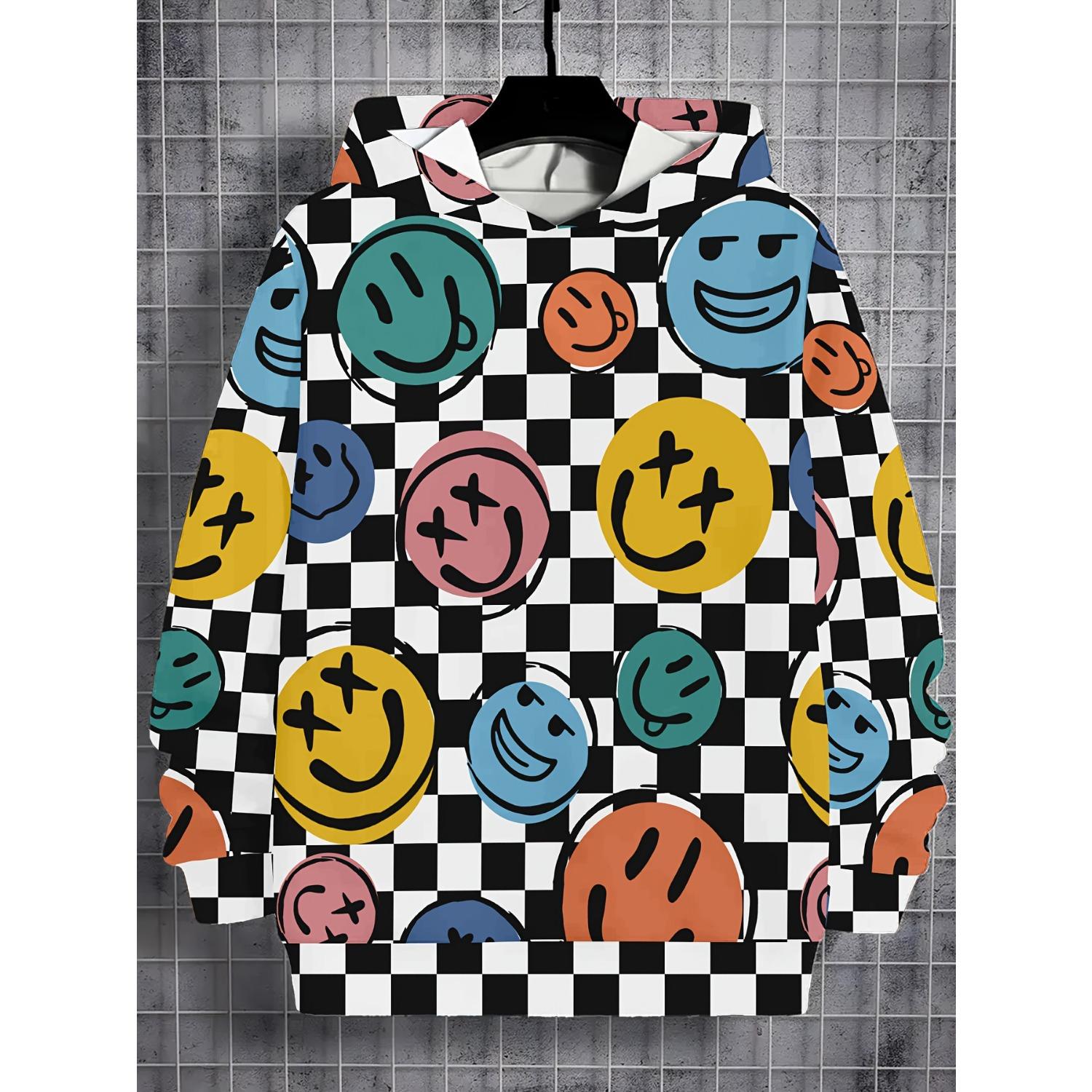 Детское уличное модное худи осень и зима новое с капюшоном мужское и женское повседневное худи 13-14Y 1300₽