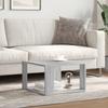 Coffee Table Gray Sonoma Oak 51.5 X 51.5 X 30 Cm Particleboard
