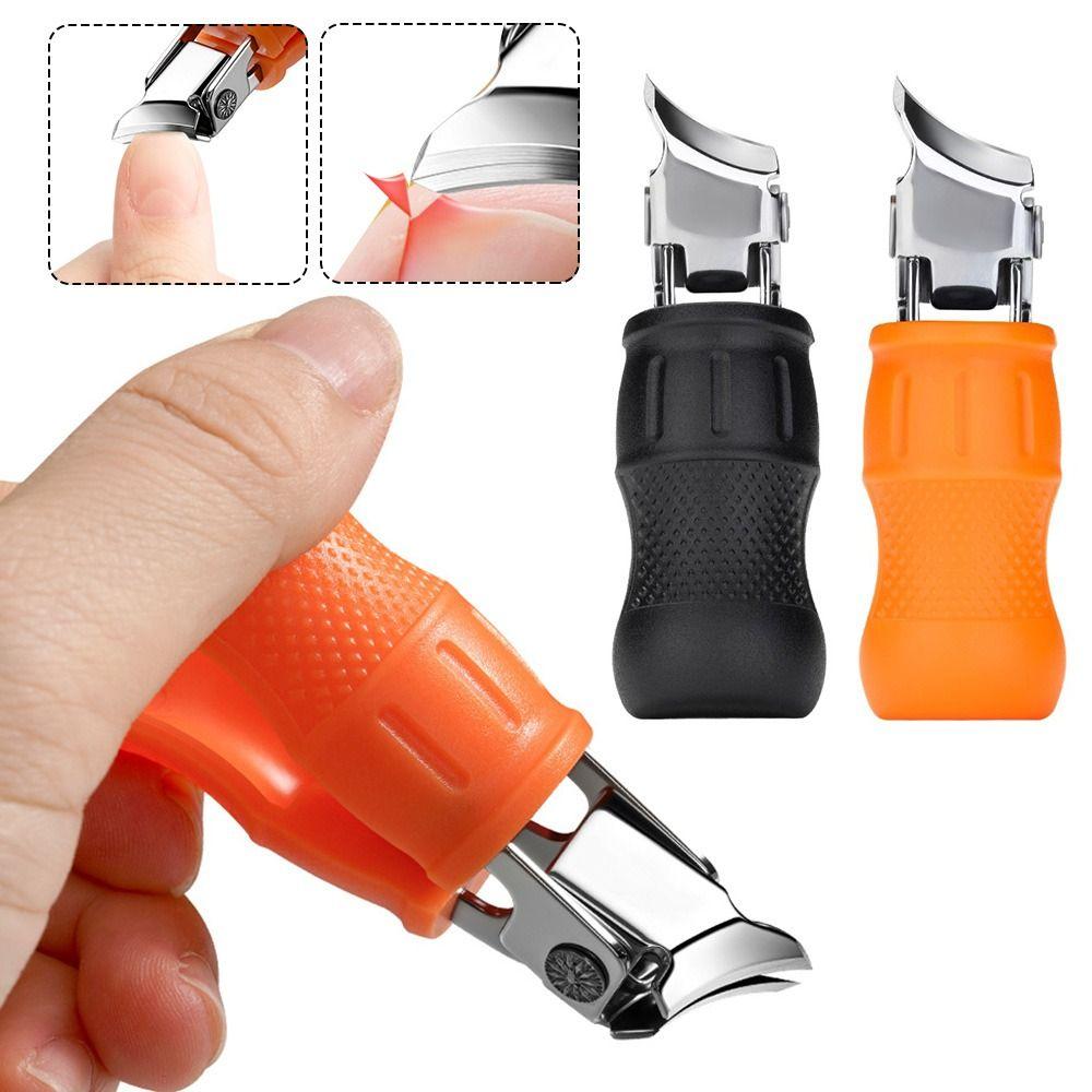 Large Opening Nail Clipper Slant Edge Nail Trimmers New Nail Pliers  Household Manicure Tools