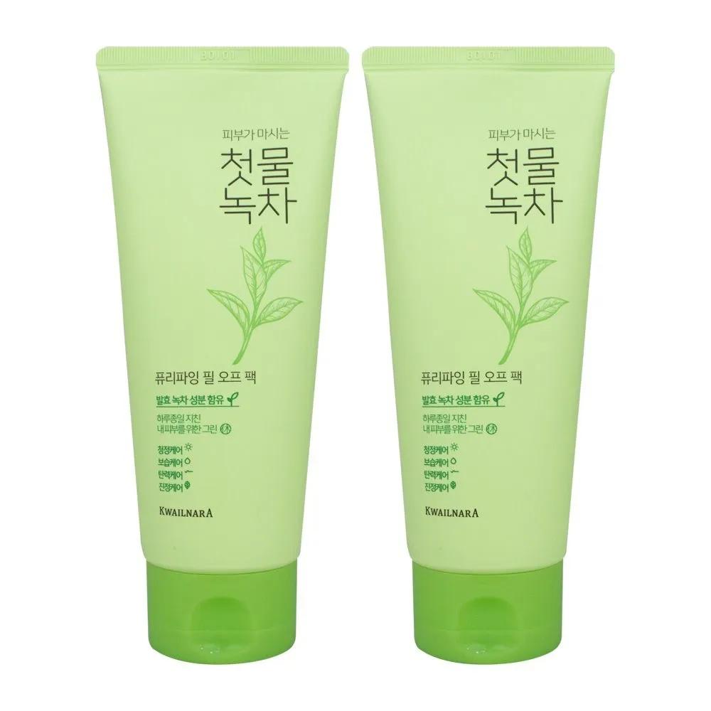 KWAILNARA First Harvest Green Tea Purifying Peel-Off Pack 150ml 1+1