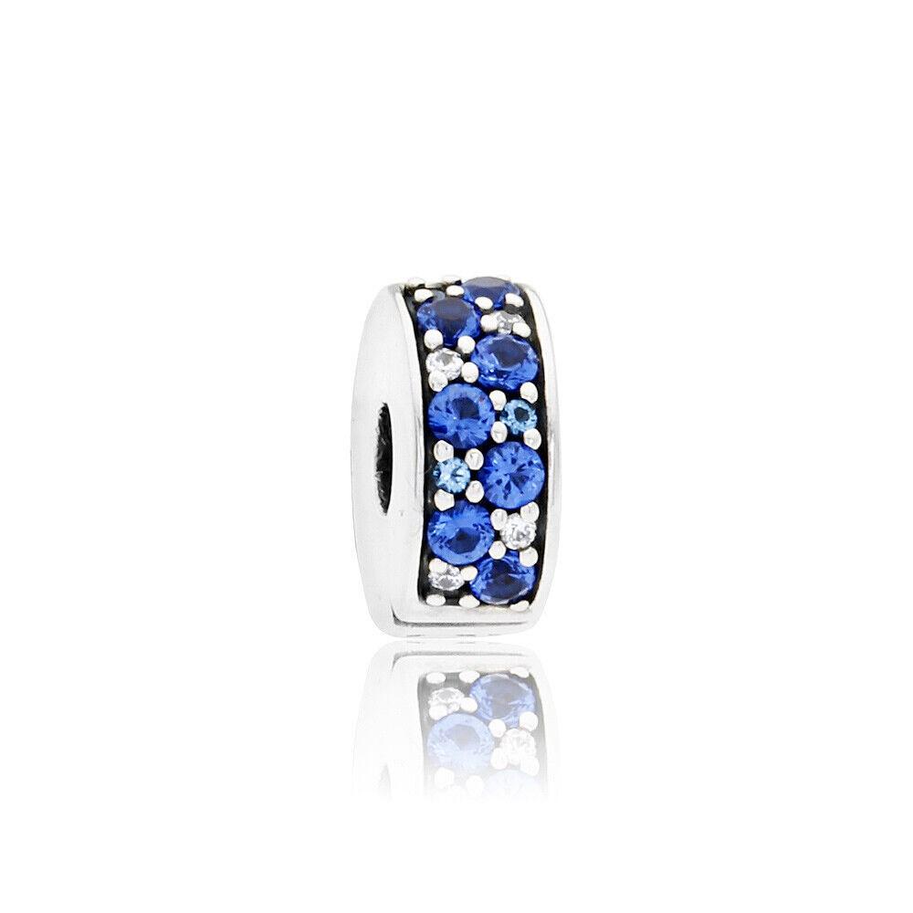 

Pandora 791817NSBMX - Подвеска-зажим с синим паве