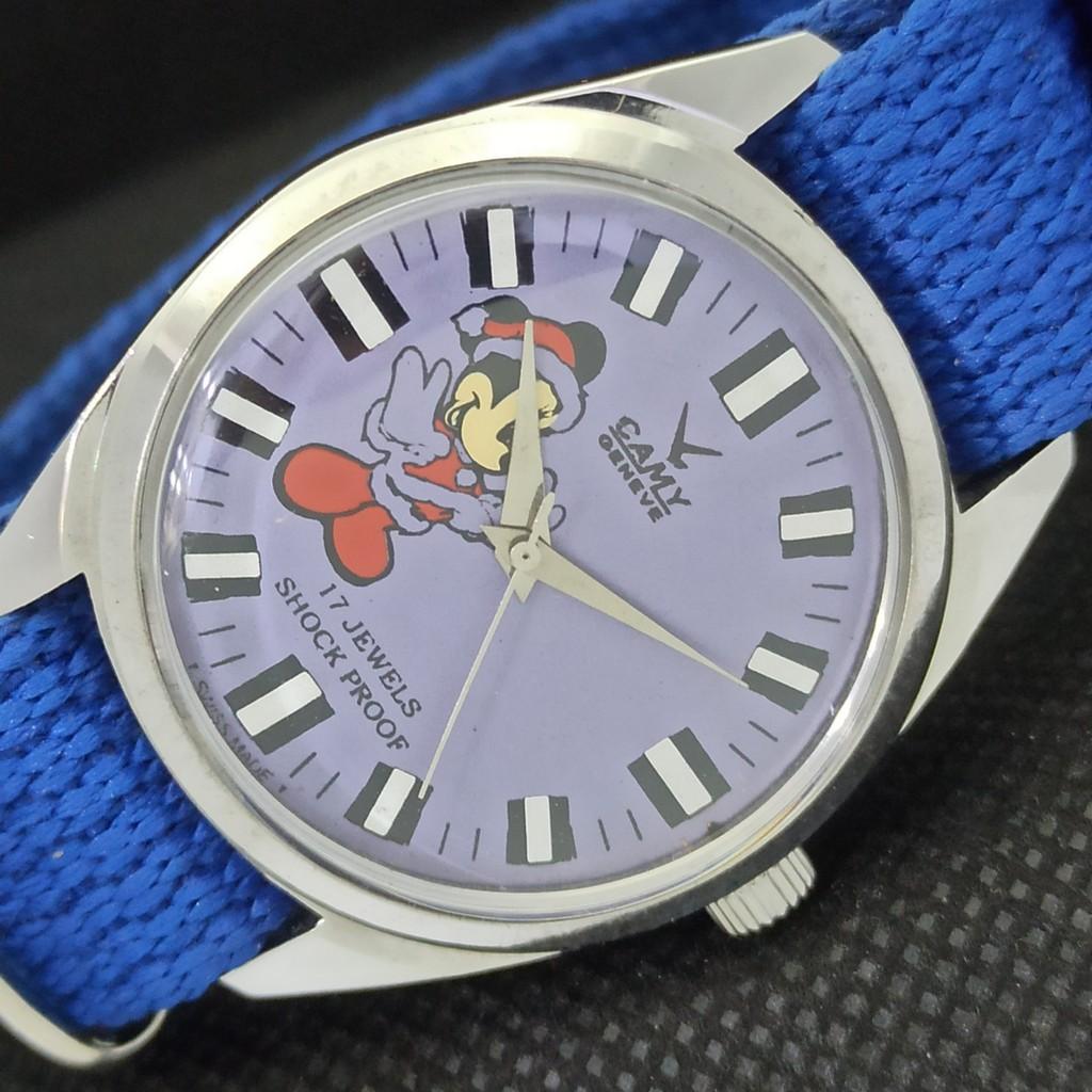 

ВОССТАНОВЛЕННЫЕ ШВЕЙЦАРСКИЕ МУЖСКИЕ ЧАСЫ CAMY WINDING a291324-1 Sku550i-a291324